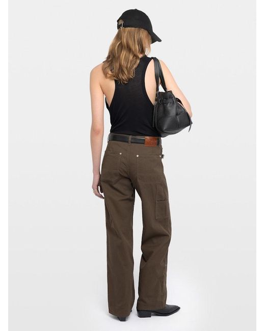 Zadig & Voltaire Brown Trousers Perya