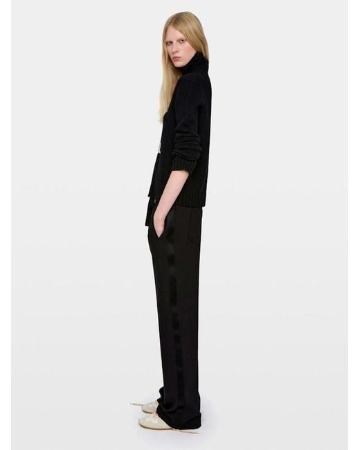 Zadig & Voltaire Black Poma Trousers