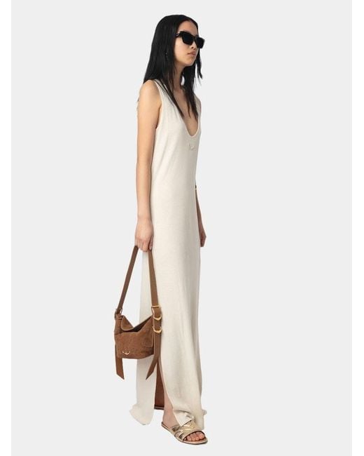 Zadig & Voltaire White Deva Dress
