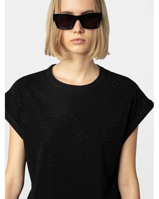 Zadig & Voltaire Black Cloe Tank Top