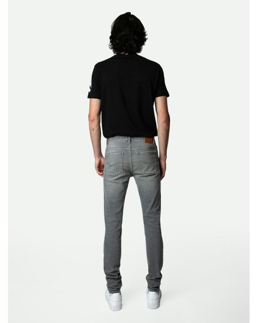 Zadig & Voltaire Black Mick Jeans for men