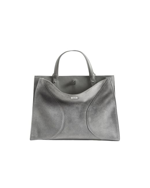 Zadig & Voltaire Gray Jack Suede Bag