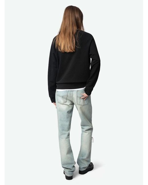 Zadig & Voltaire Black Upper Sweatshirt