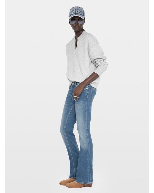 Zadig & Voltaire White Sweatshirt