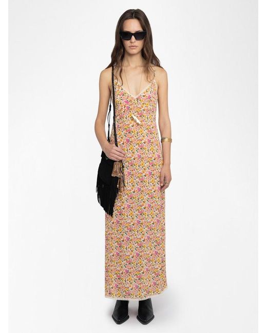 Vestido Ramelil Zadig & Voltaire de color Natural