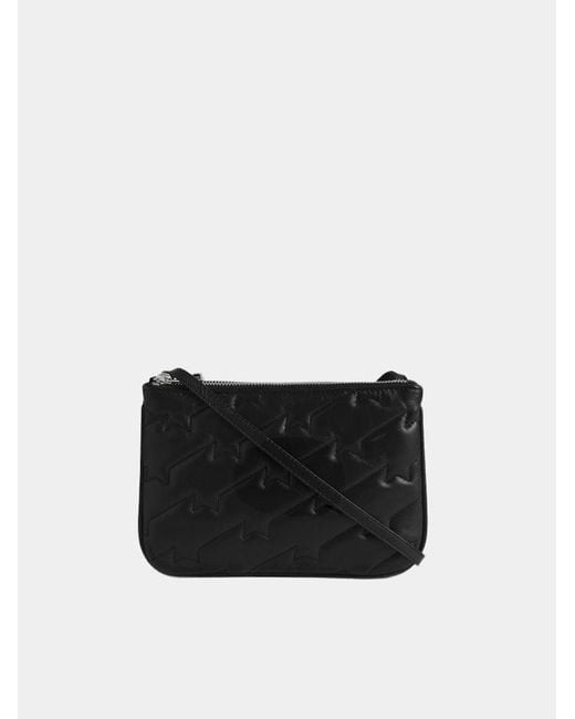 Zadig & Voltaire Black Quilted Duo Wings Zv Bag