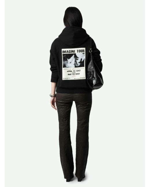 Zadig & Voltaire Black Georgy Diamanté Sweatshirt