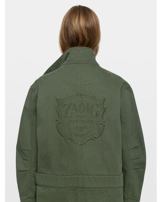 Zadig & Voltaire Green Kadri Parka