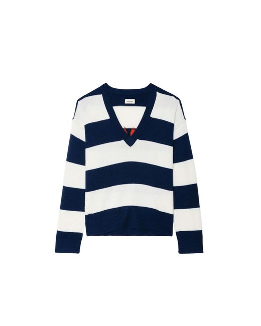Zadig & Voltaire Blue Jumper Mikyz