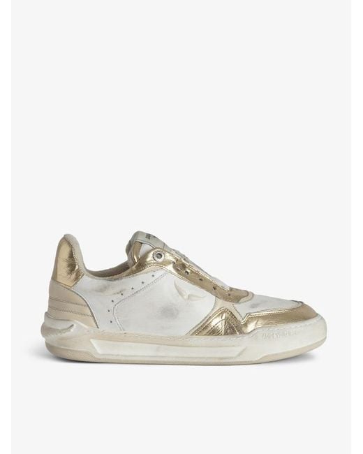 Zadig & Voltaire Multicolor Low-Top Wings Trainers