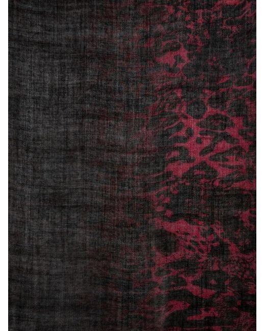 Zadig & Voltaire Brown Judy Leopard Scarf