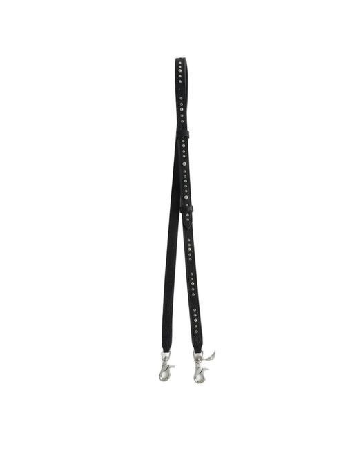 Zadig & Voltaire White Overstudded Shoulder Strap
