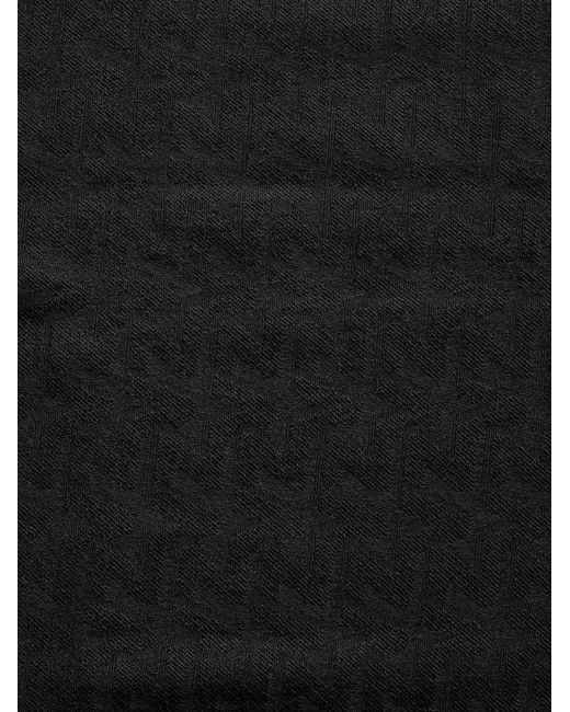 Zadig & Voltaire Black Glenn Zv Initiale Scarf
