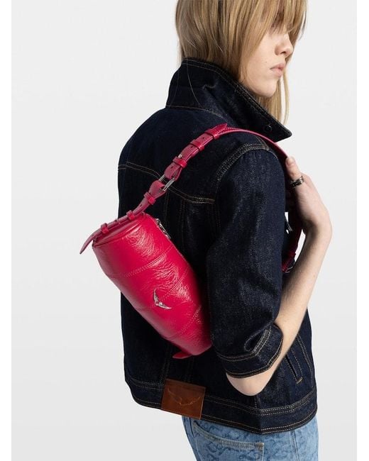 Zadig & Voltaire Pink Le Roudoudou Vintage Patent Bag