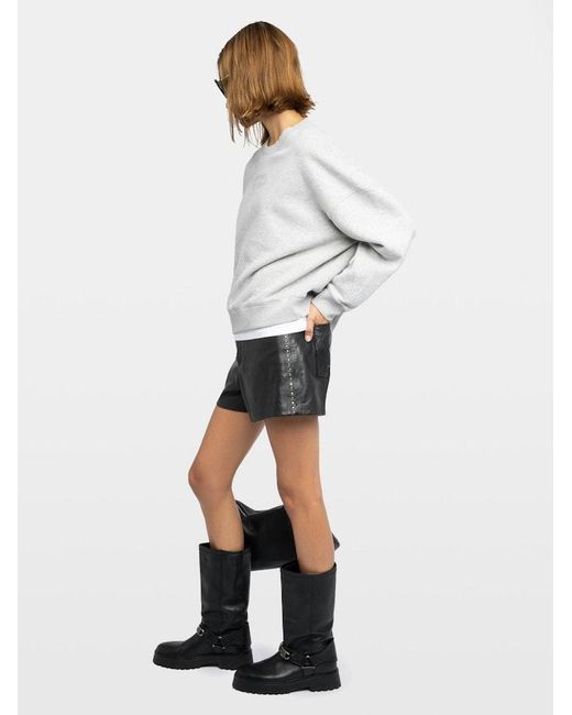 Zadig & Voltaire White Mira Sweatshirt