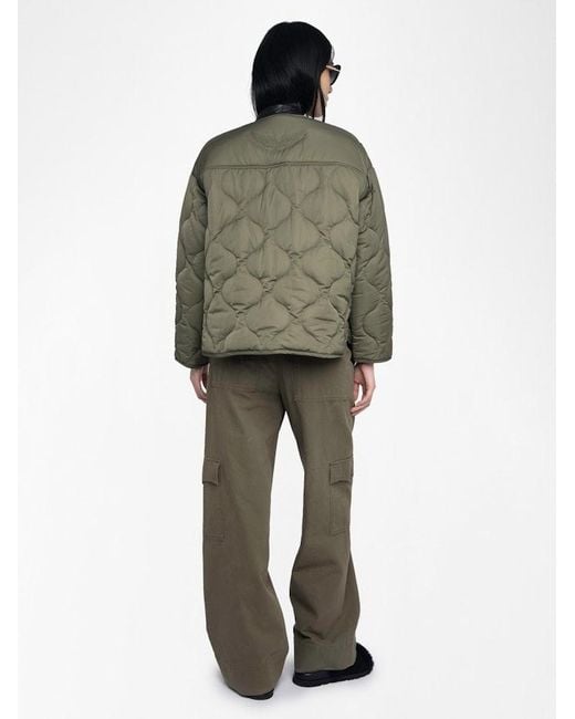 Zadig & Voltaire Green Bunji Parka
