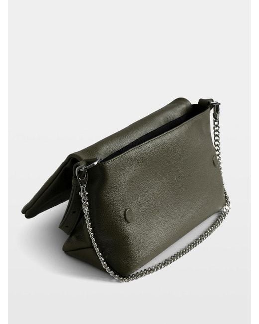 Zadig & Voltaire Green Rocky Ii Bag