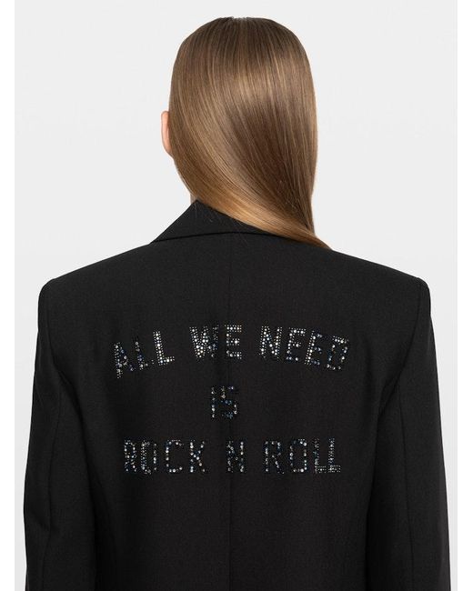 Zadig & Voltaire Black Vavy Blazer