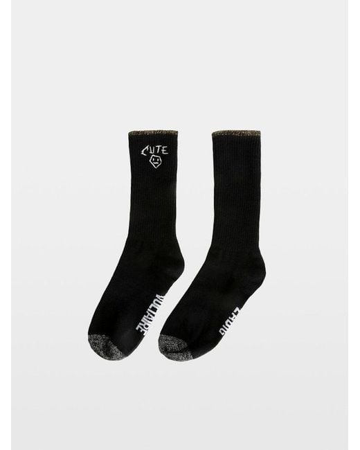 Zadig & Voltaire Black Set Of 2 Pairs Of Socks From Head To Toe