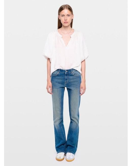 Zadig & Voltaire White Teko Blouse