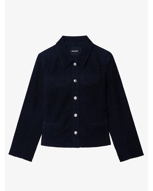 Zadig & Voltaire Blue Liam Jacket