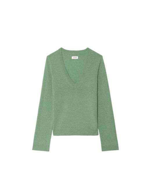 Zadig & Voltaire Green Vera Jumper
