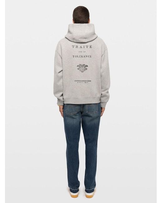Zadig & Voltaire White Sweelo Sweatshirt for men