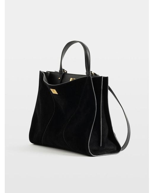 Zadig & Voltaire Black Jack Suede Bag