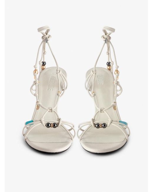Zadig & Voltaire White Alana Sandals