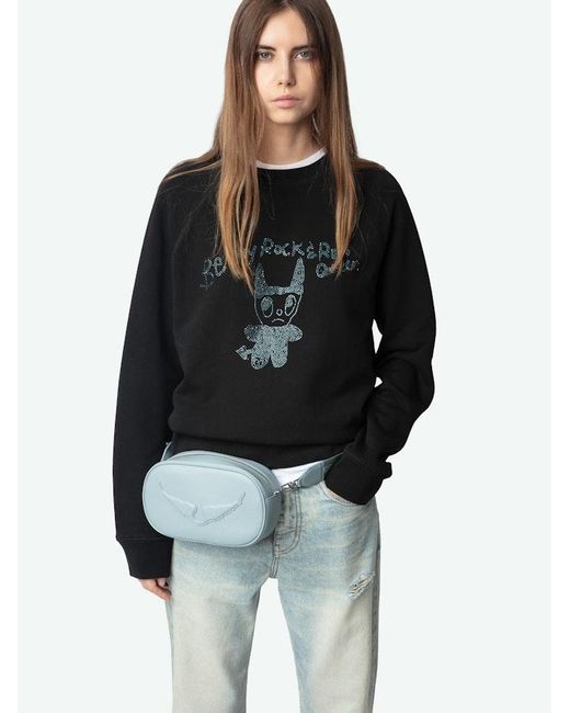 Zadig & Voltaire Black Upper Sweatshirt