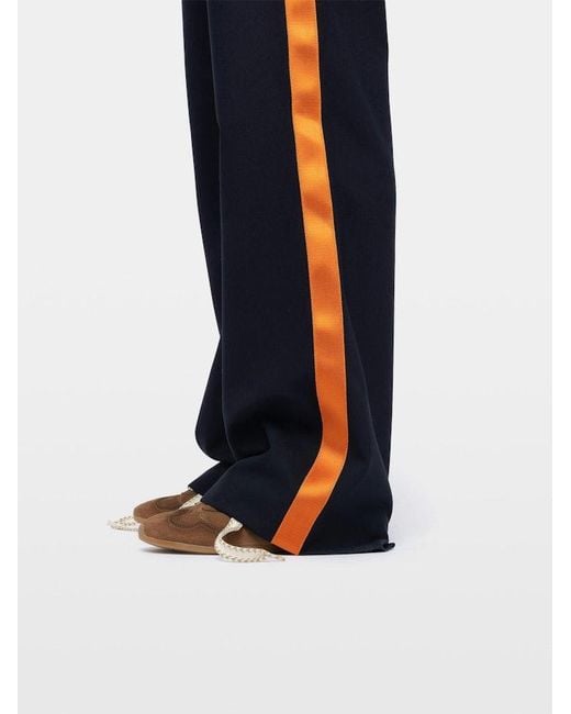 Zadig & Voltaire Blue Poma Trousers