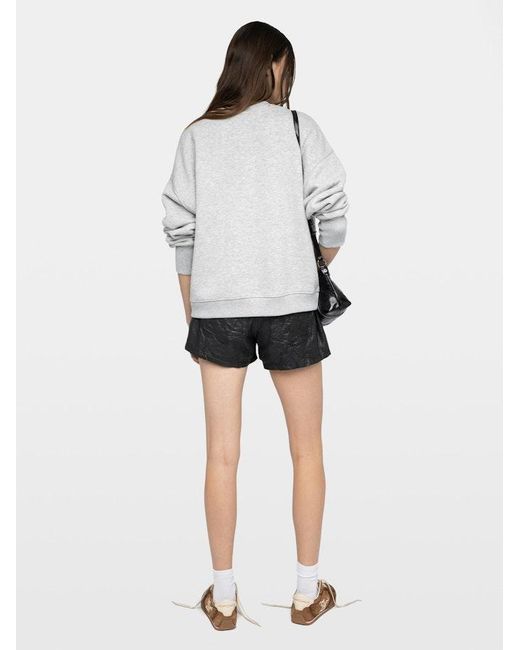 Zadig & Voltaire White Oscar Sweatshirt