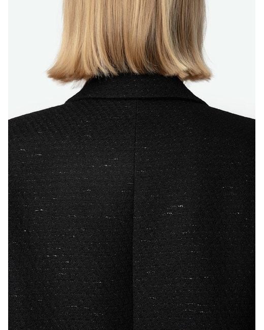 Zadig & Voltaire Black Blazer Vicka