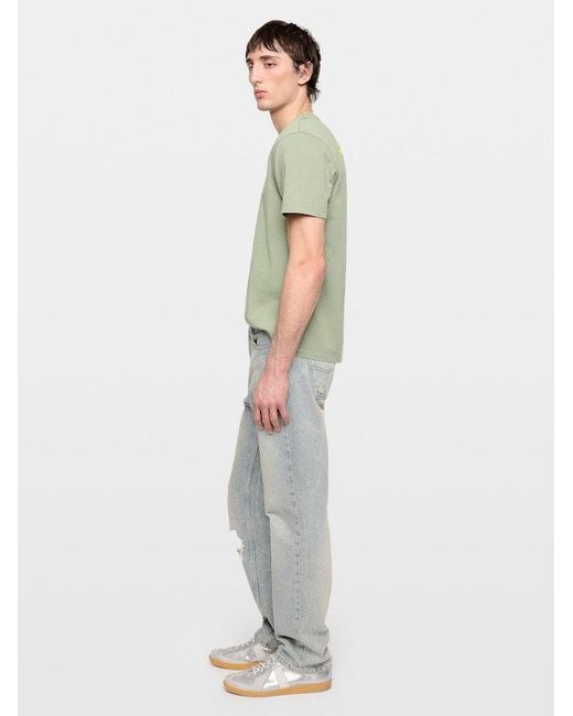 Zadig & Voltaire Green Tommy T-Shirt for men