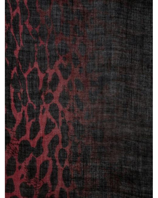 Zadig & Voltaire Brown Judy Leopard Scarf