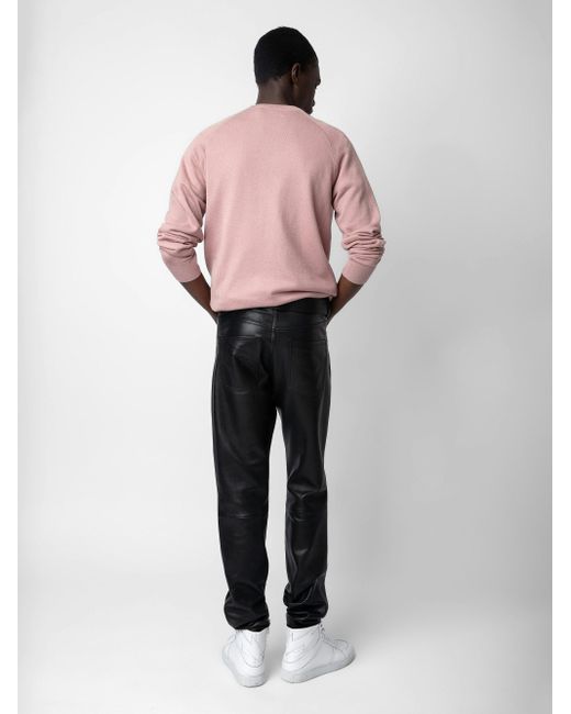 Zadig & Voltaire Pullover Thomaso in Pink für Herren