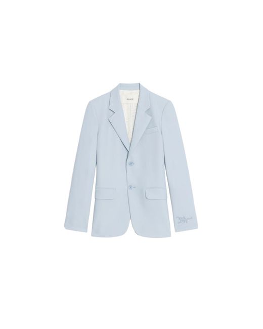 Zadig & Voltaire Blue Blazer Vanille