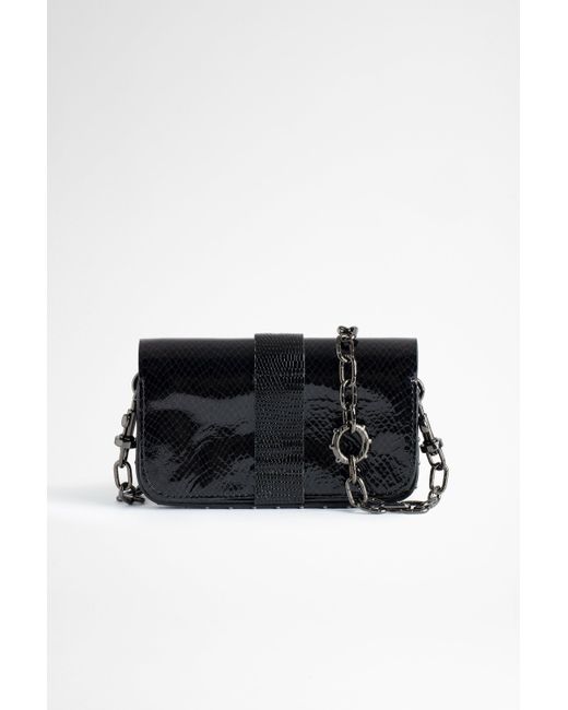 Zadig & Voltaire Kate Wallet Embossed Bag in Black Lyst
