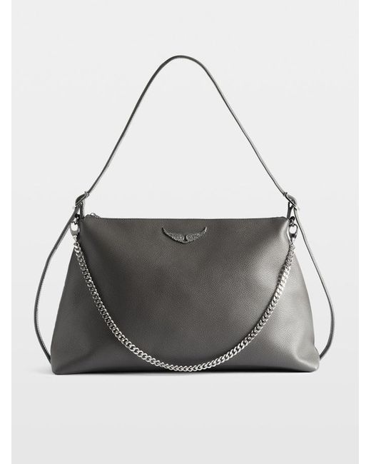 Zadig & Voltaire Gray Jim Bag