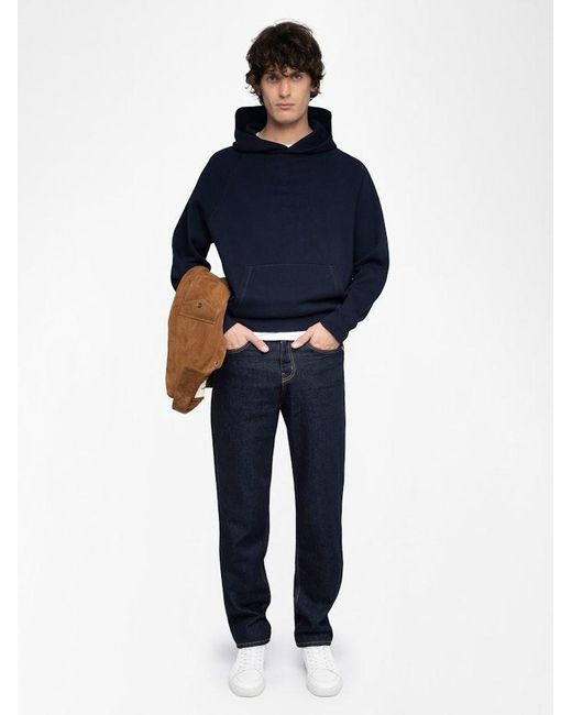 Zadig & Voltaire Blue Georgio Sweatshirt for men