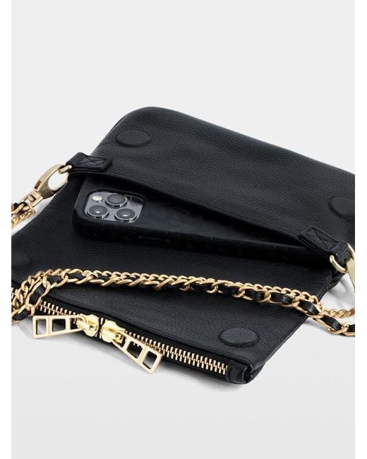 Zadig & Voltaire Black Rock Mini Clutch
