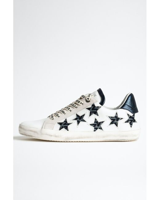Sneakers Zadig Used Stars Zadig & Voltaire en coloris Multicolor