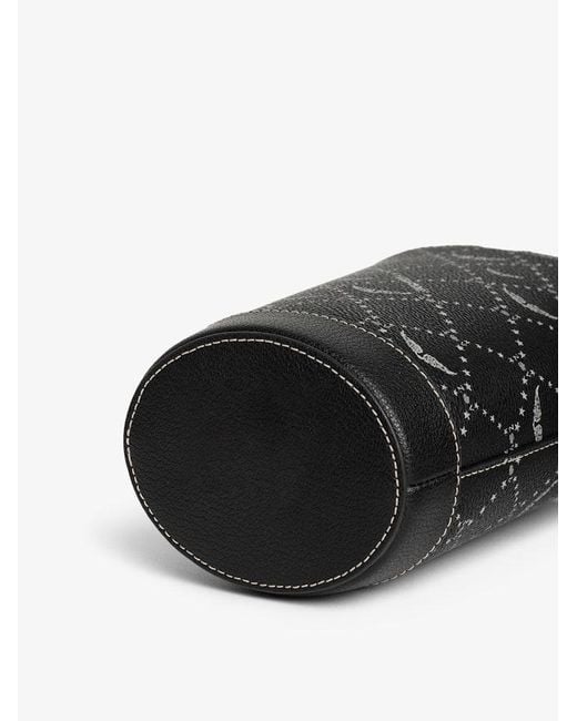 Zadig & Voltaire Black Z Bucket Nano Monogram Bag