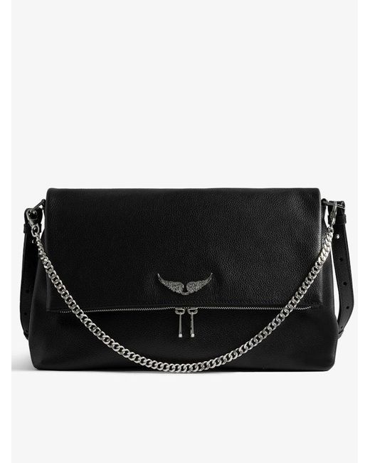 Zadig & Voltaire Black Rocky Ii Xl Bag
