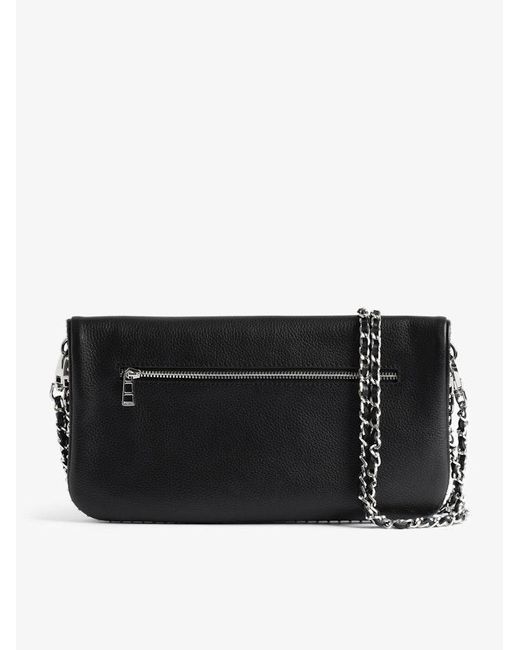 Zadig & Voltaire Black Rock Studs Clutch