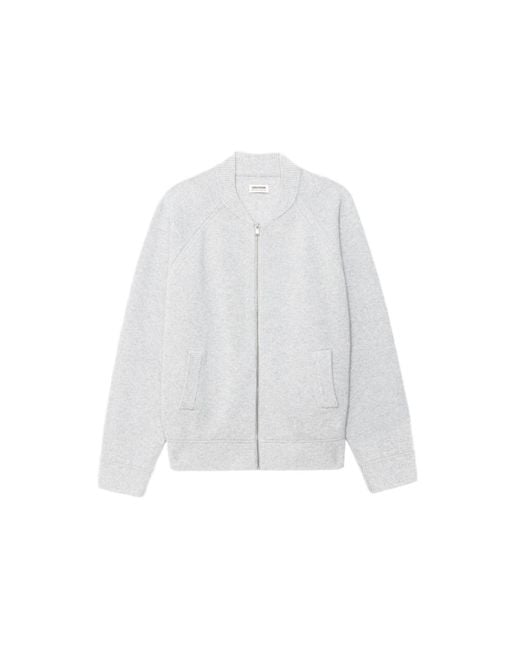 Zadig & Voltaire White Gweno Cardigan for men