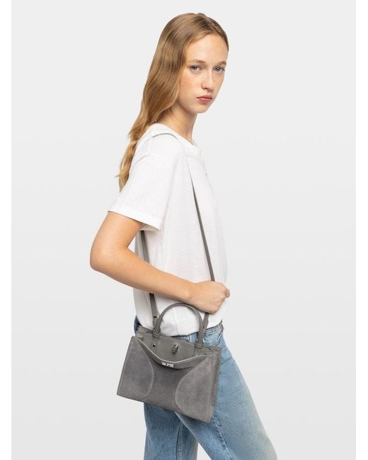 Zadig & Voltaire Gray Jack Mini Bag