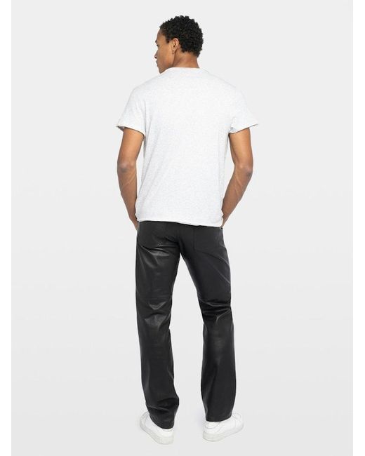 Zadig & Voltaire White Monastir Henley T-Shirt for men