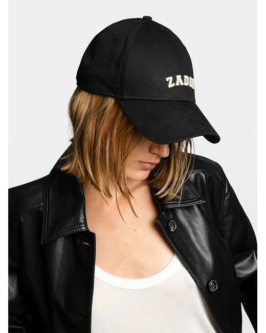 Zadig & Voltaire Black New Era X Zv Zadig Cap