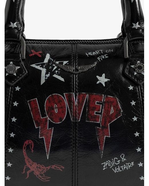 Zadig & Voltaire Black Bag Xs Sunny Vibe Punk